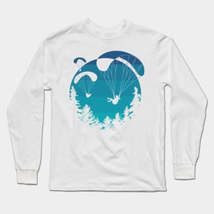 Paragliding Gaggle of Girls Long Sleeve T-Shirt